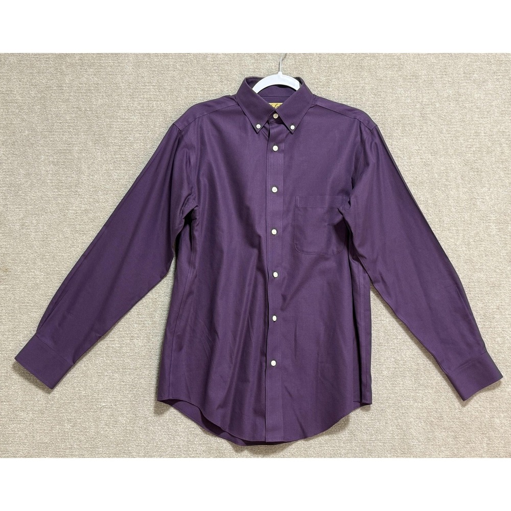 Roundtree & Yorke‎ Gold Label Shirt Mens Small Non Iron Button Down Performance